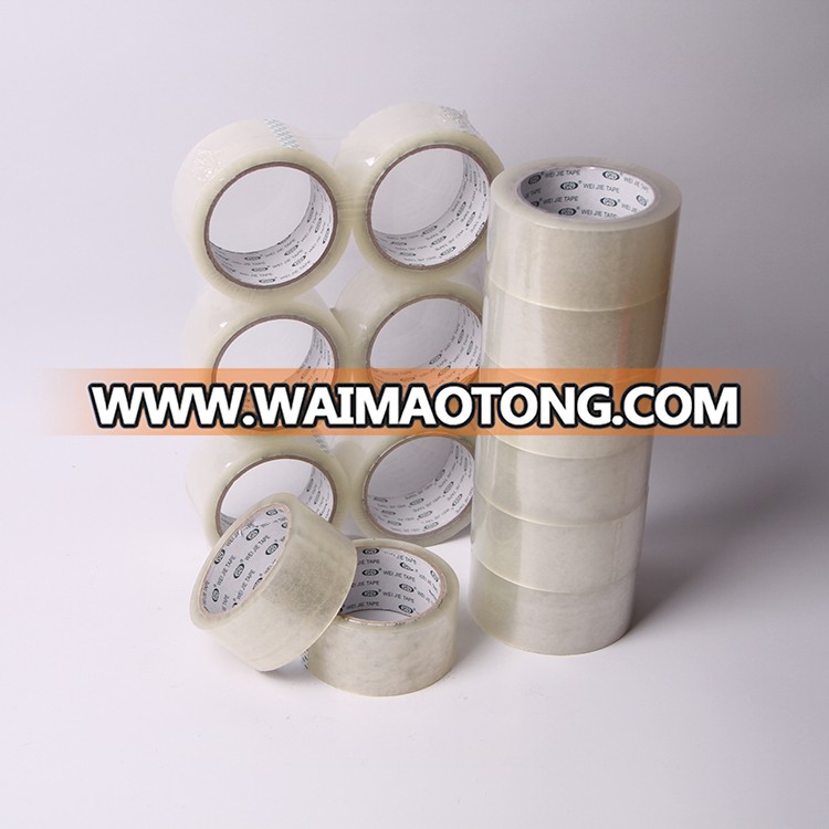 Customizable tan bopp packing tape for carton sealing strong adhesive carton sealing tape packing tape for carton sealing