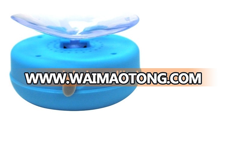 waterproof mini bts speaker with suction cup, low price wireless bts speaker with built-in mic