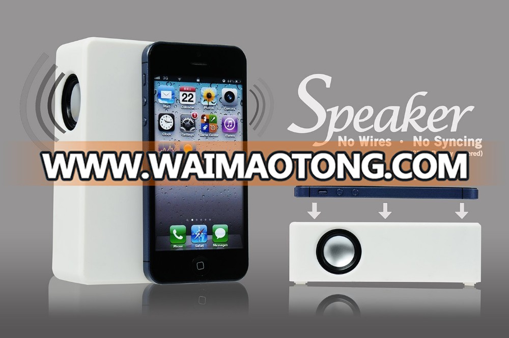 2.0 newstyle computer speakers with subwoofer mp3 docking station with speakers