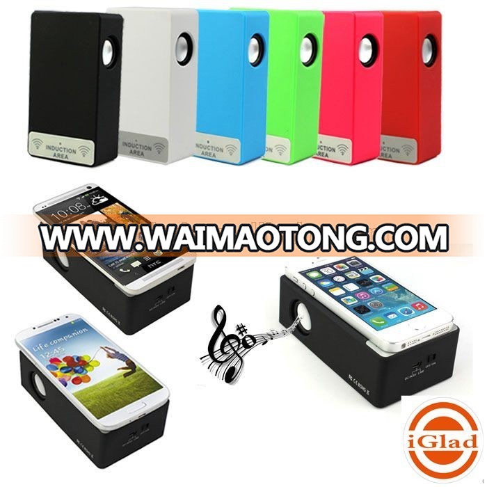 High quality mini wireless Leisure boombox active Induction Speaker