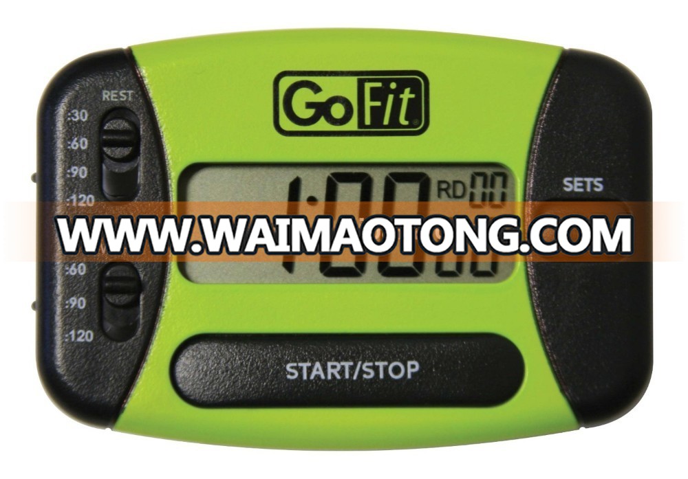 Hot sale Digital Handheld Sports Stopwatch Time Clock Alarm Electro<em></em>nic Boxing Timer