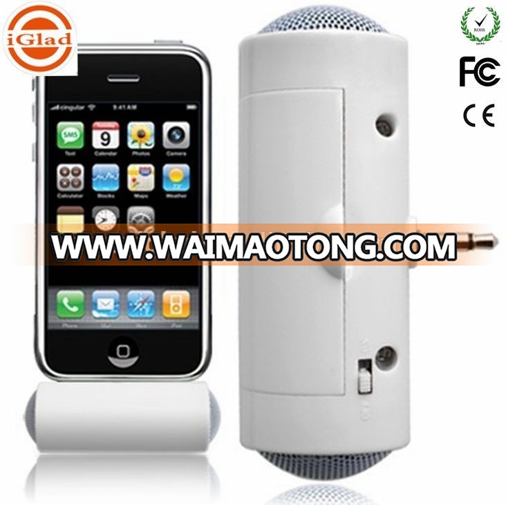 Latest Design portable Promotio<em></em>nal Gifts mini Mobile Phone External loud Speaker