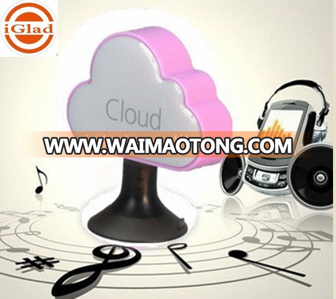 Hot sale portable creative cute cloud shaped music Mini Speaker for mobile phone