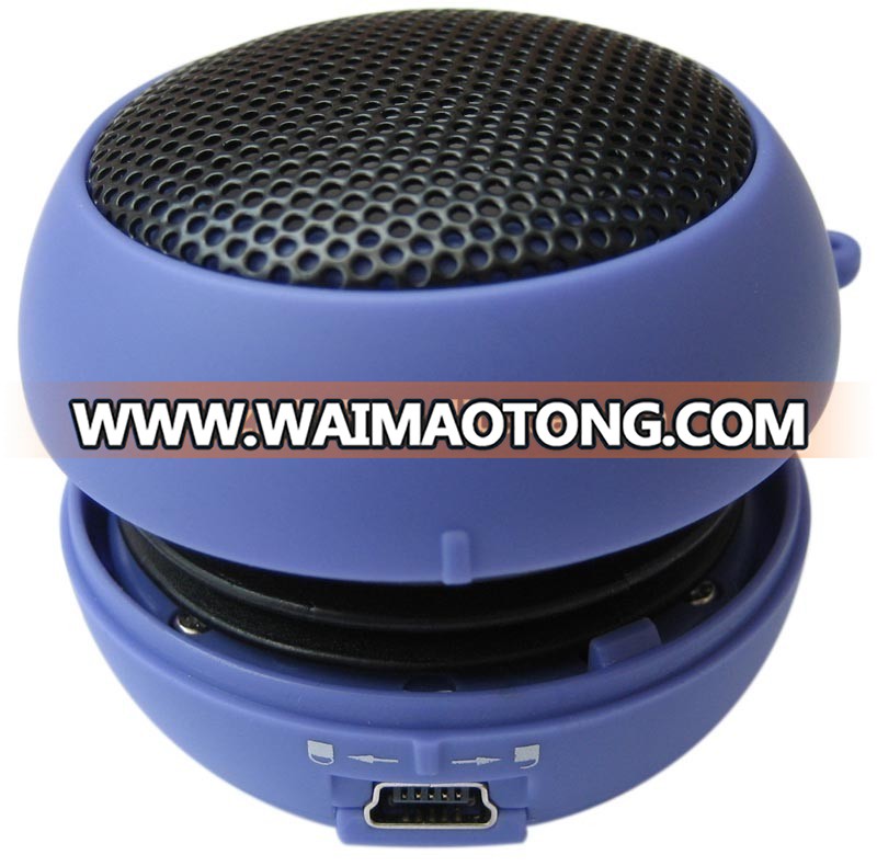 New Creative Hamburger Design Amplifer portable Music Mini Speaker