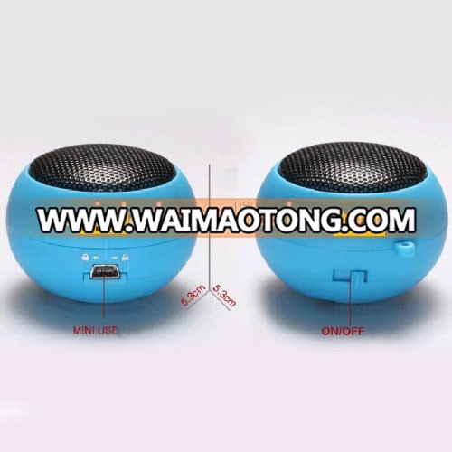 New Creative Hamburger Design Amplifer portable Music Mini Speaker