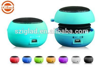 New Creative Hamburger Design Amplifer portable Music Mini Speaker