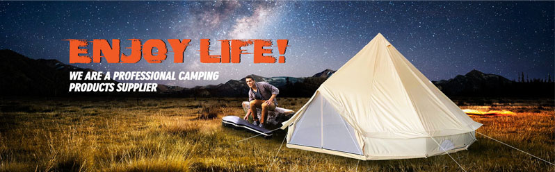 Waterproof Canvas Beach Tent Fire Resistant Canvas Tent Luxury