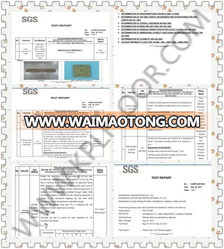 pvc vinyl plank flooring