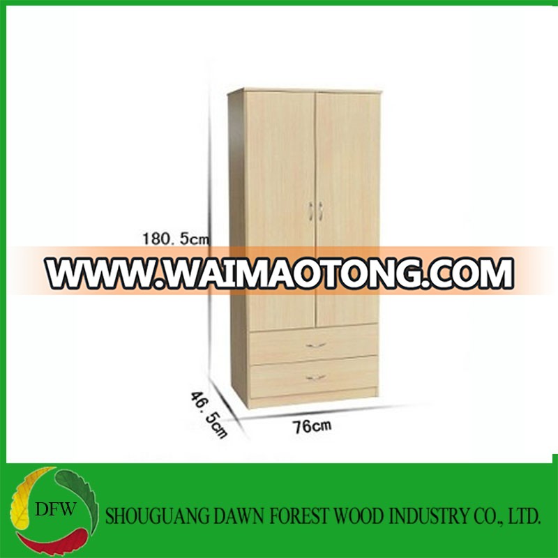 cheap price laminate wardrobe design with drawer