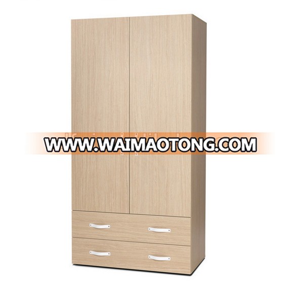 two doors wardrobe bedroom furniture cabinet wardrobe