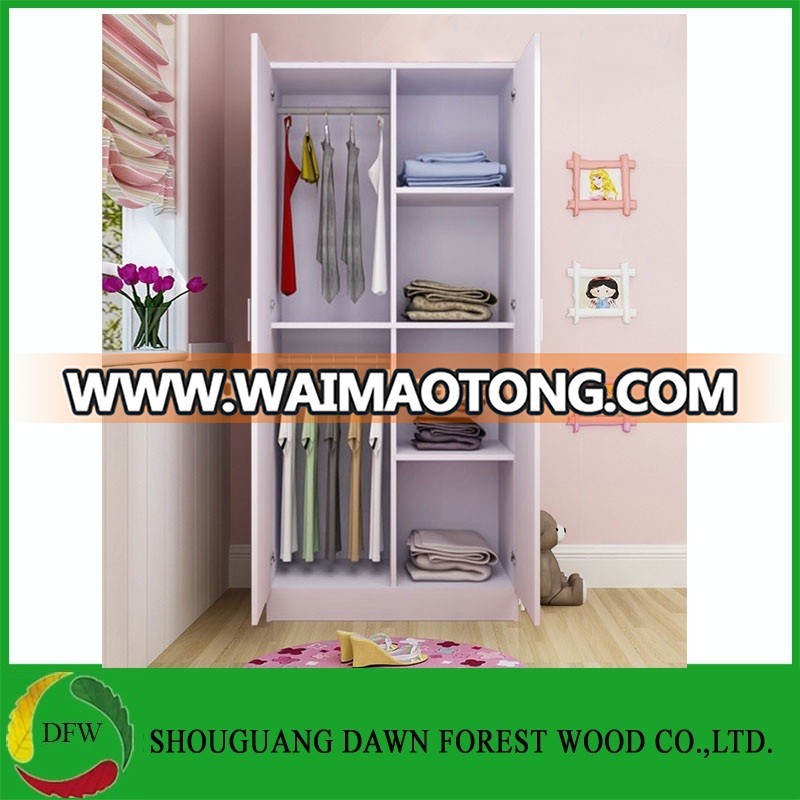 Two Doors Bedroom Simple Wardrobe