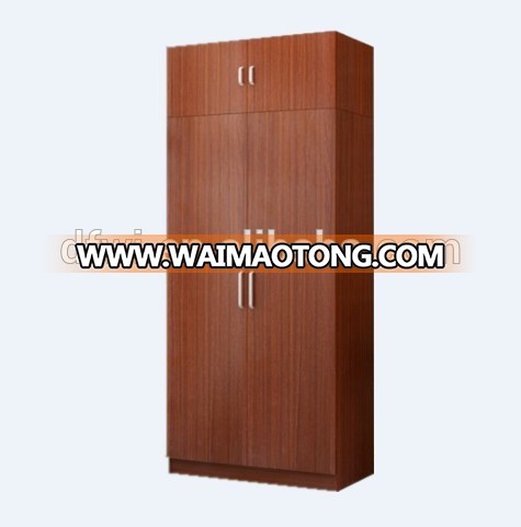 cheap modern bedroom 2 doors wardrobe with top ark