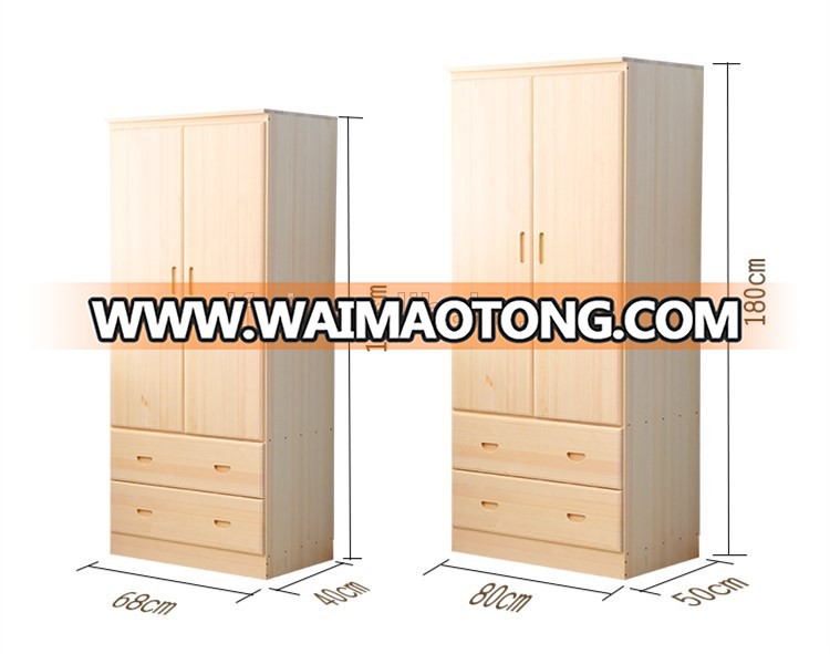 simple design wood cabinet home furniture wardrobe