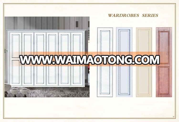 2018 hot sell PVC faced cabinet door