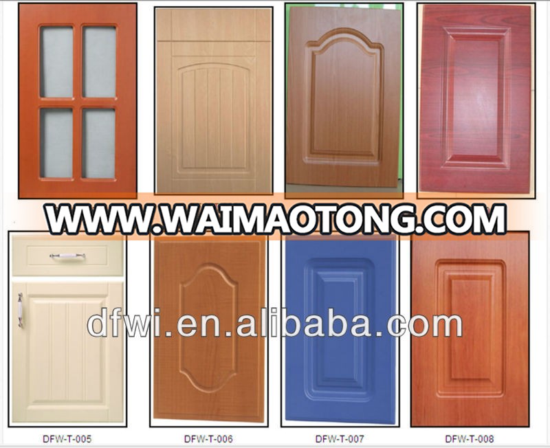 18mm high gloss PVC cabinet door